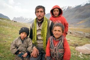 afghanistan wakhan family portrait xl